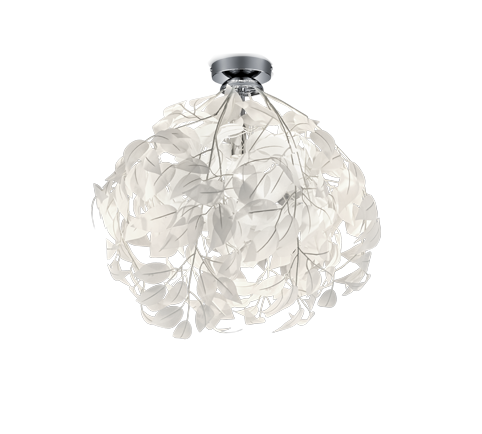 Plafondlamp Toovir Chroom Ø38 cm