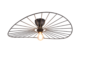 Plafondlamp Trarnund Mat Zwart Ø60 cm