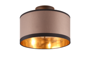 Plafondlamp Ingrid Mat Zwart Ø30 cm