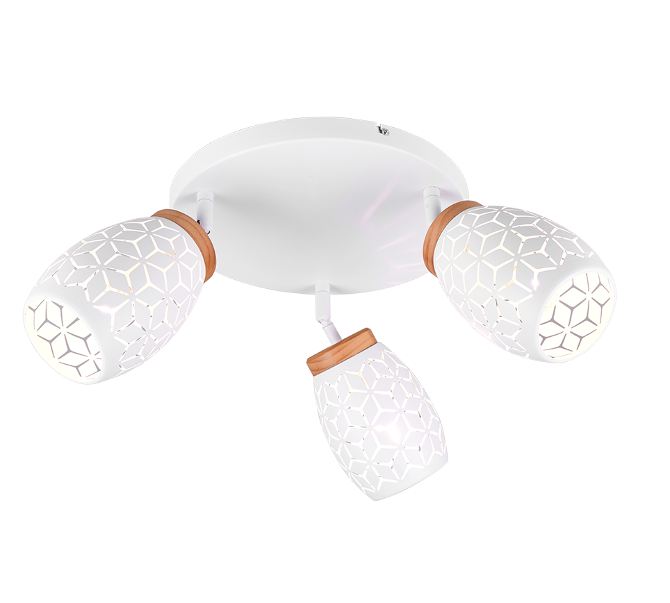 Plafondlamp Goollel Mat Wit Ø58 cm