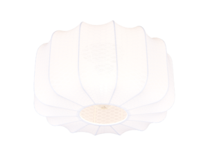Plafondlamp Grisello Mat Zwart Ø40 cm