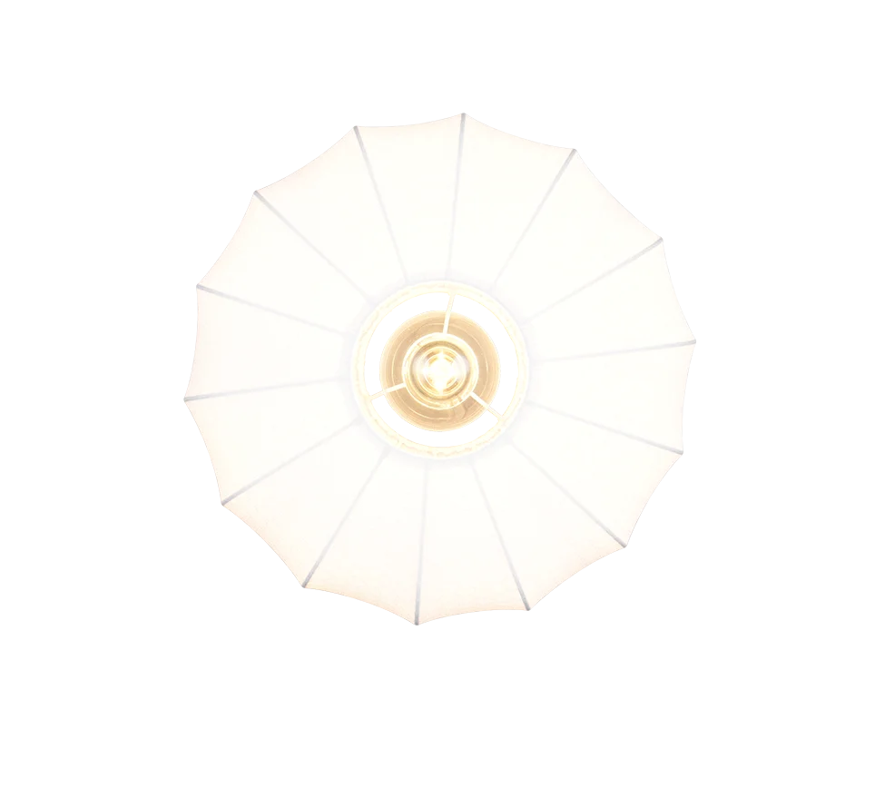 Plafondlamp Grisello Mat Zwart Ø40 cm - Afbeelding 2