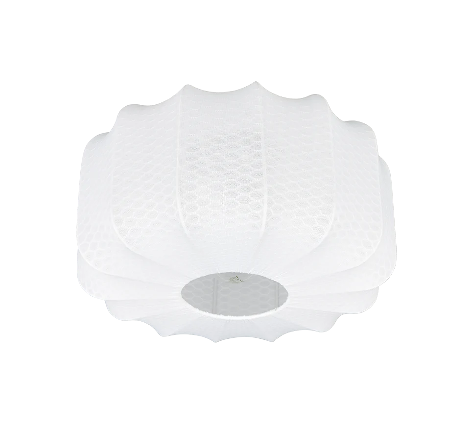 Plafondlamp Grisello Mat Zwart Ø40 cm - Afbeelding 3