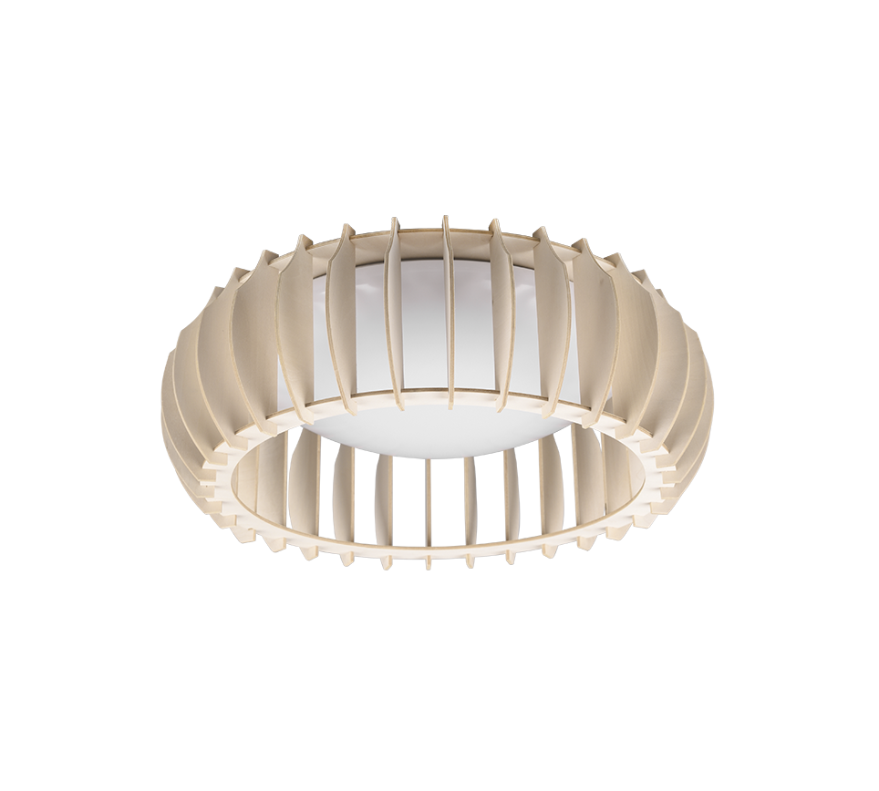 Plafondlamp Netura Wit Ø40 cm - Afbeelding 3
