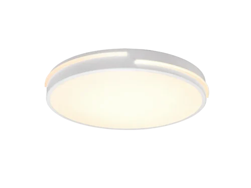 Plafondlamp Cemano mat wit Ø40 cm met geïntegreerde LED en dimbare, instelbare lichtkleur