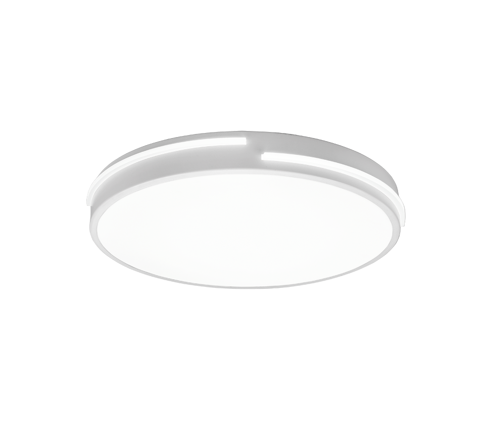 Plafondlamp Cemano Mat Wit Ø40 cm - Afbeelding 2