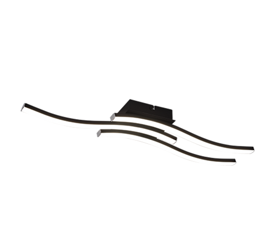 Plafondlamp Stardis Mat Zwart