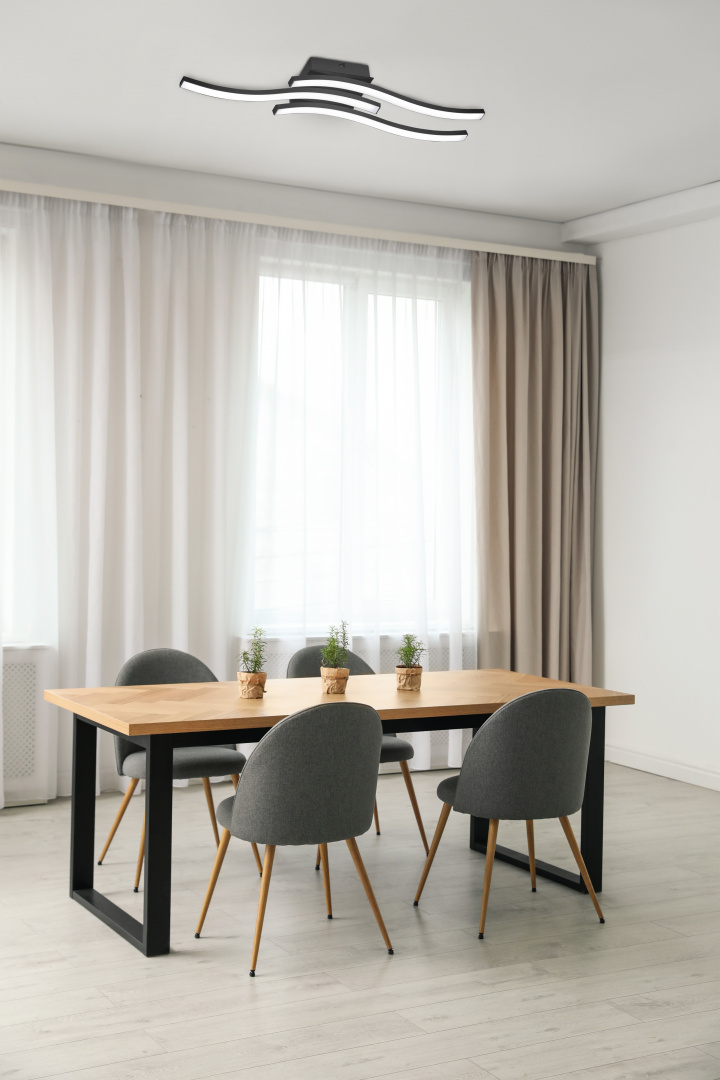Plafondlamp Stardis Mat Zwart - Afbeelding 5