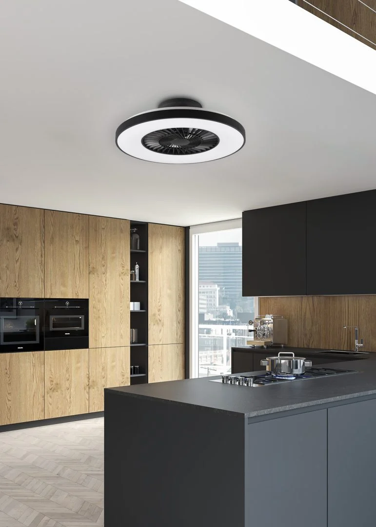 Ventilator Saustone Kunststof Mat Zwart - Afbeelding 6