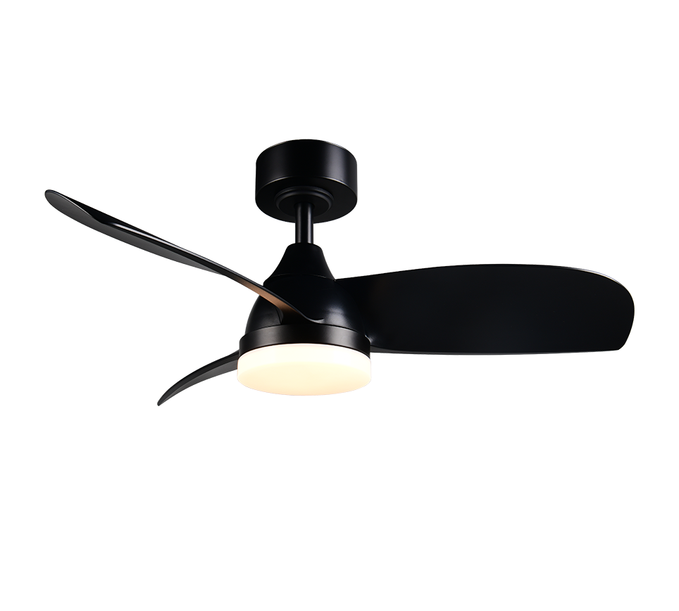 Ventilator Kloommer Metaal Mat Zwart