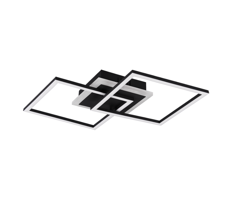 Plafondlamp Hiemia Mat Zwart - Afbeelding 2