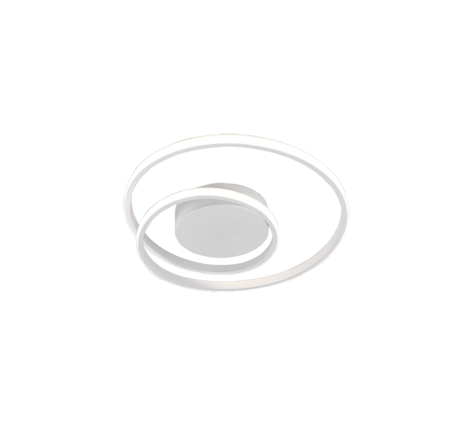 Plafondlamp Gistor Mat Wit Ø39 cm
