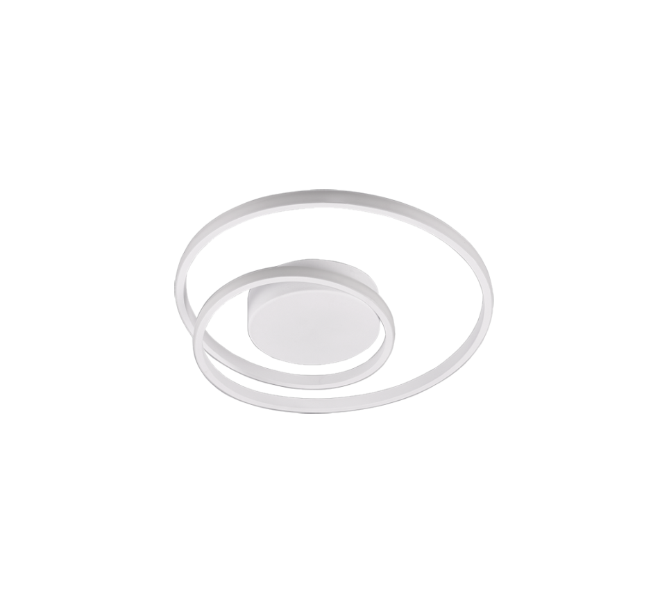 Plafondlamp Gistor Mat Wit Ø39 cm - Afbeelding 2