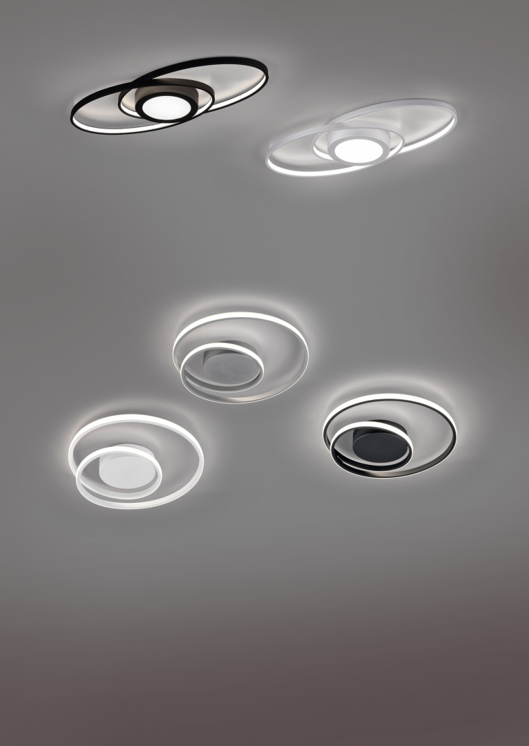 Plafondlamp Gistor Mat Wit Ø39 cm - Afbeelding 3
