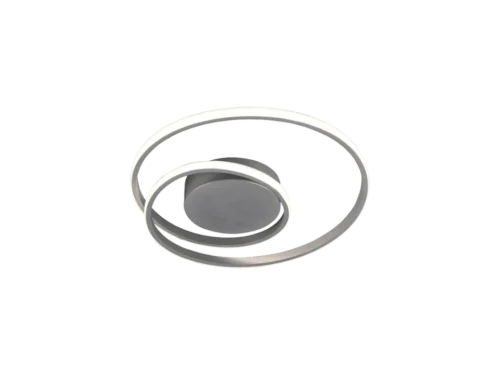 Plafondlamp Taunson wit Ø39 cm met geïntegreerde LED en slank, modern ringontwerp