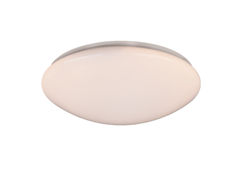 Plafondlamp Laavel Wit Ø38 cm, ronde witte LED lamp met strak modern design