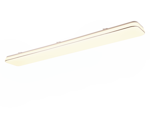 Plafondlamp Kigali Wit met slank wit design en geïntegreerde LED voor warme, heldere basisverlichting