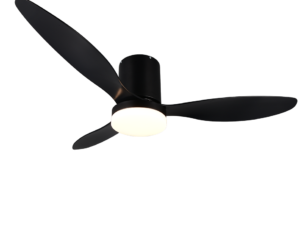 Ventilator Vausso Kunststof Mat Zwart