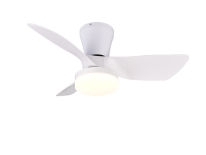 Ventilator Klavu Kunststof Mat Wit