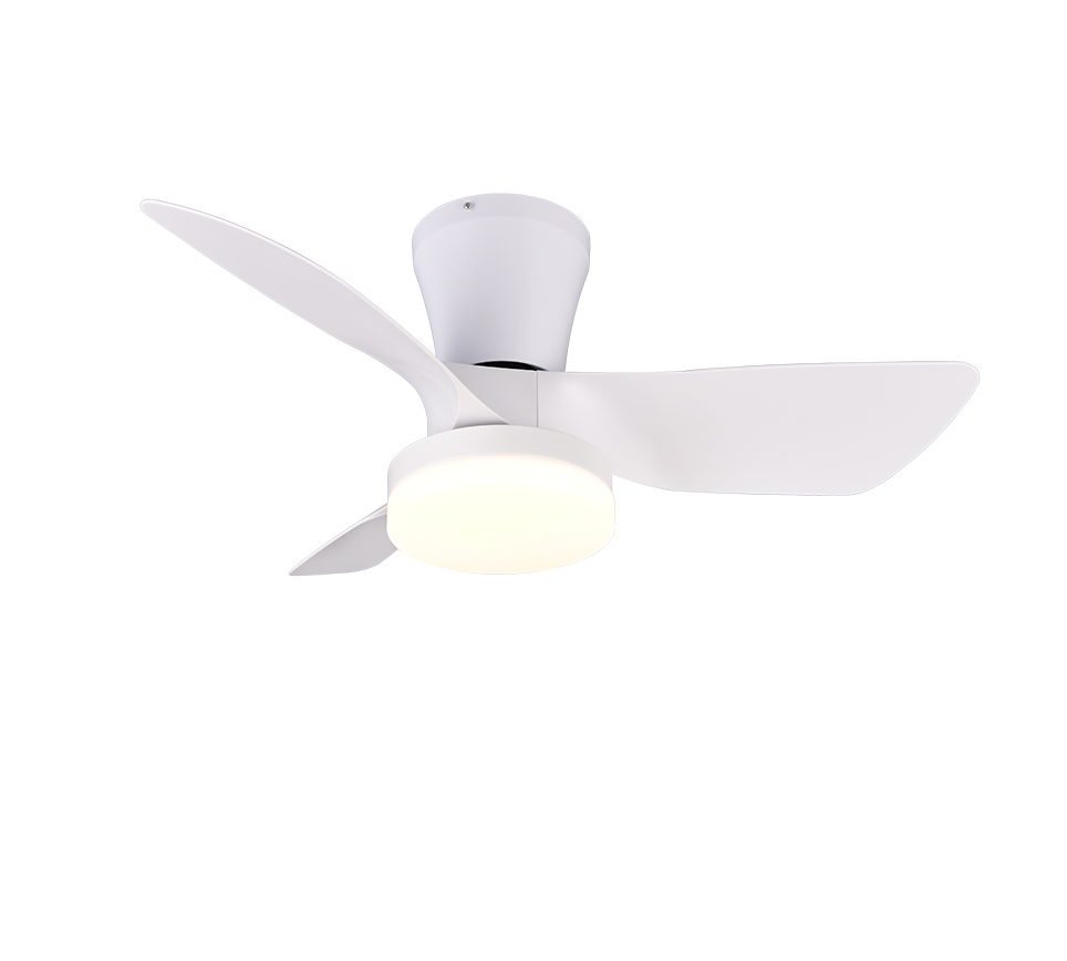 Ventilator Klavu Kunststof Mat Wit
