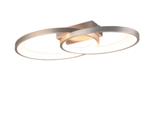 Plafondlamp Jeila Mat Nikkel