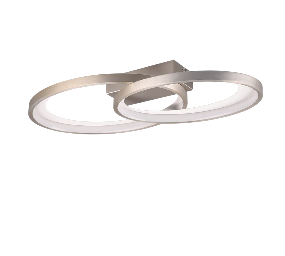 Plafondlamp Jeila Mat Nikkel - Afbeelding 3