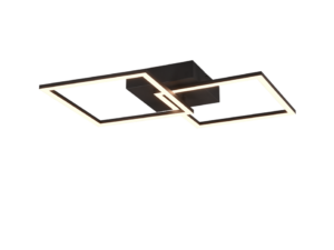 Plafondlamp Puntir Mat Zwart