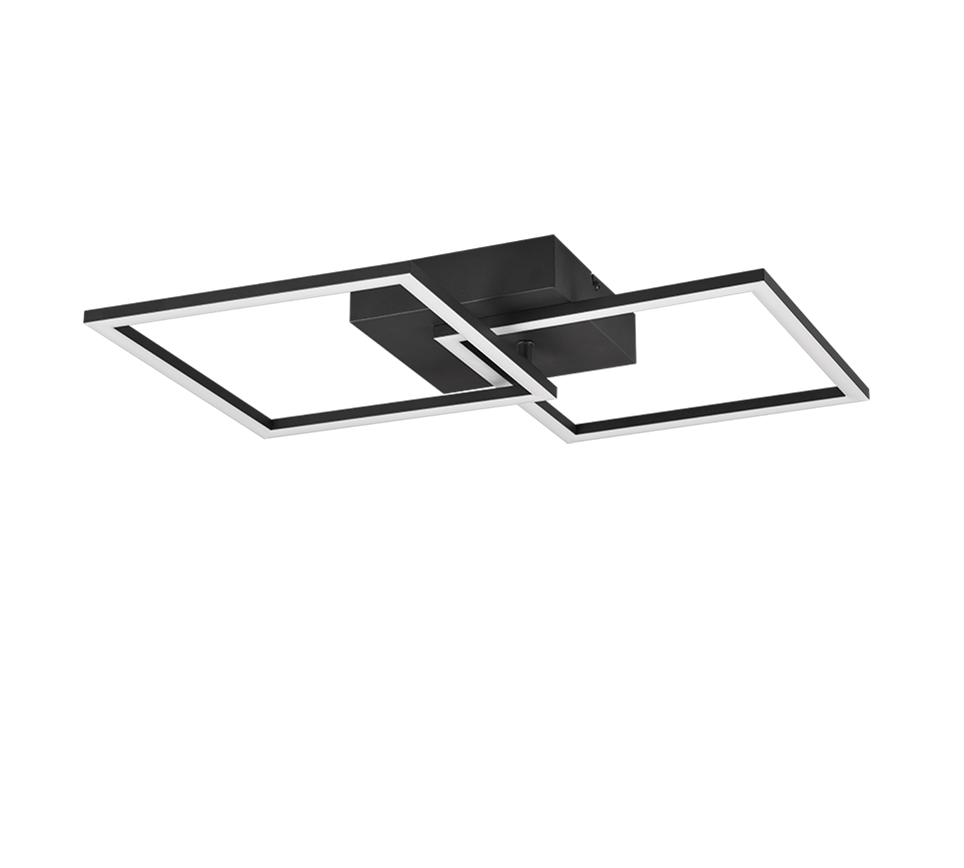 Plafondlamp Puntir Mat Zwart - Afbeelding 5