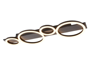 Plafondlamp Sassond Wit