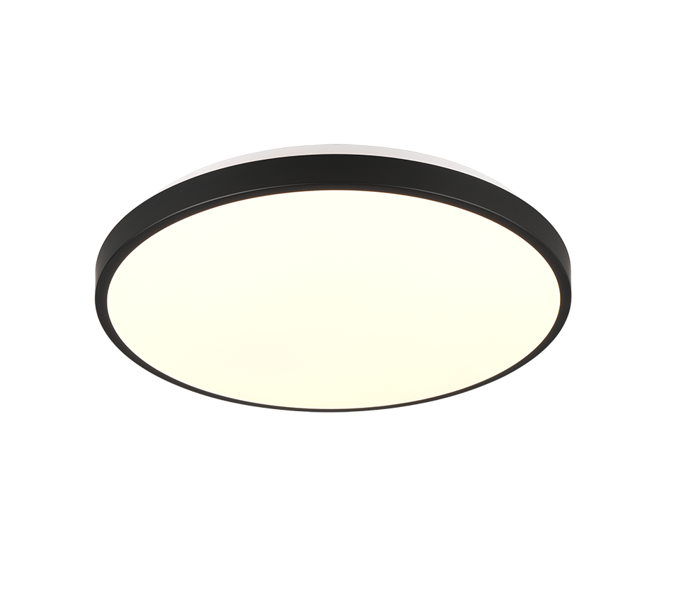 Plafondlamp Mumora Zwart Ø38,5 cm