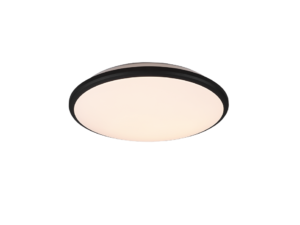 Plafondlamp Trumano Mat Zwart Ø34,7 cm