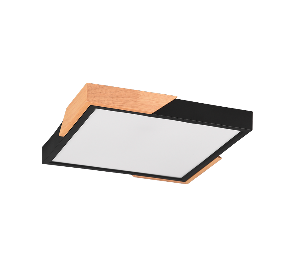 Plafondlamp Slaanun Mat Zwart - Afbeelding 3