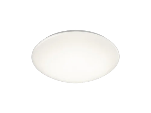 Plafondlamp Skoontis wit Ø27 cm met modern rond design en geïntegreerde LED-verlichting