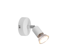 Spot Mokand Mat Wit Ø8 cm