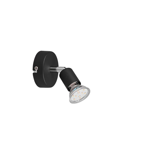 Spot Vorden Mat Zwart Ø8 cm - Afbeelding 3