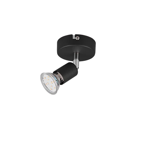Spot Vorden Mat Zwart Ø8 cm - Afbeelding 4