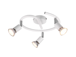 Spot Daantin Mat Wit Ø25 cm