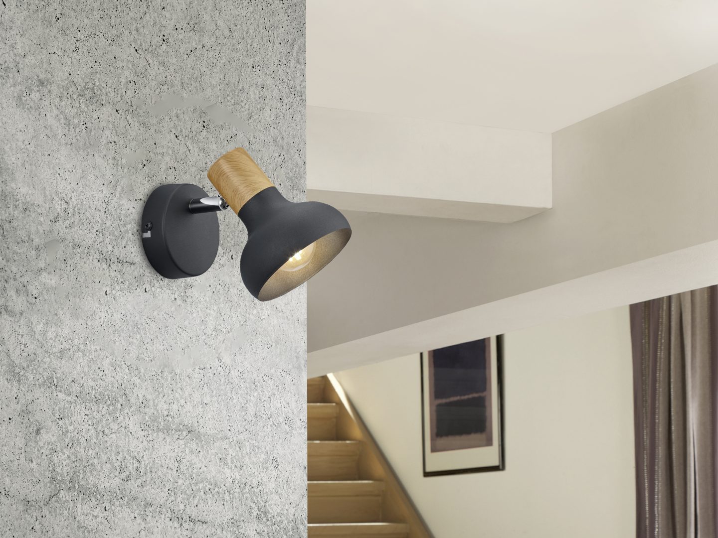 Spot Cilvos Mat Zwart Ø10 cm - Afbeelding 2