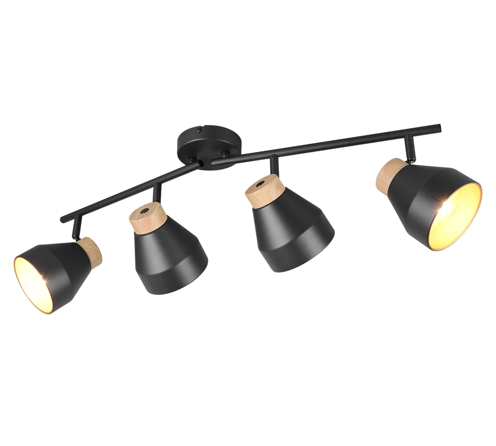 Spot Sauwerd Mat Zwart Ø11 cm - Afbeelding 2