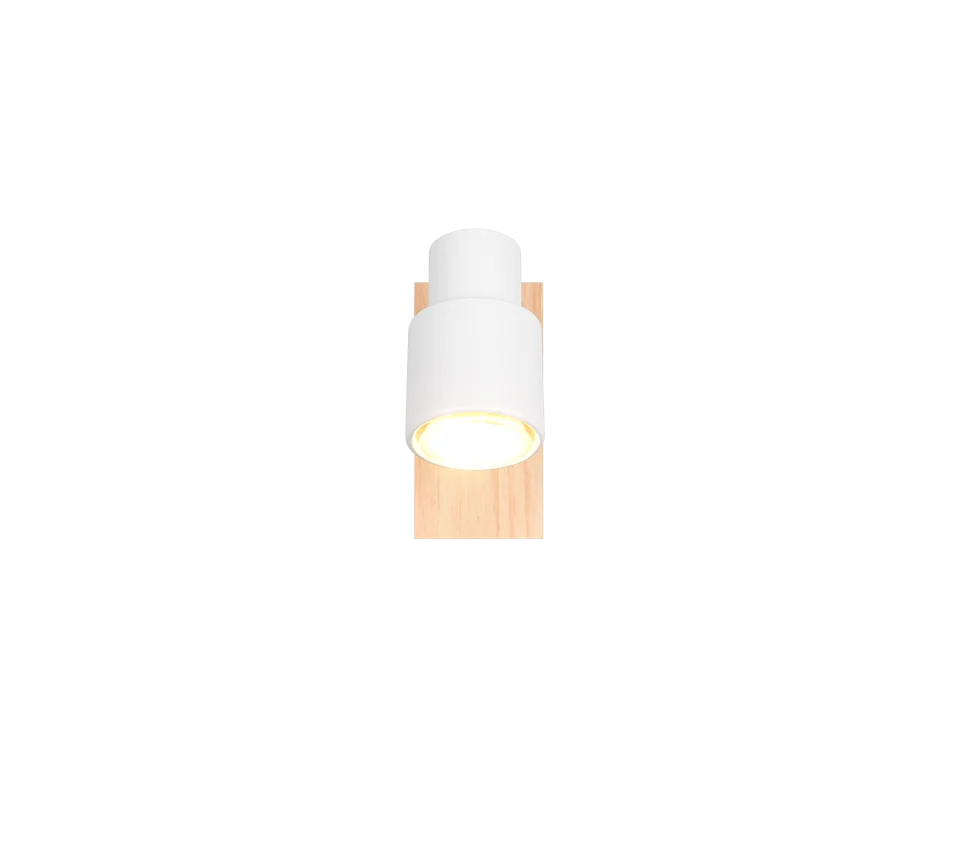Spotlamp Brildun Mat Wit - Afbeelding 3