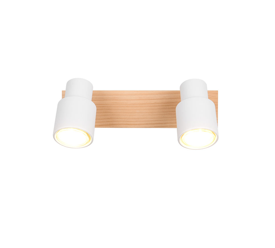 Spotlamp Deennang Mat Wit - Afbeelding 2