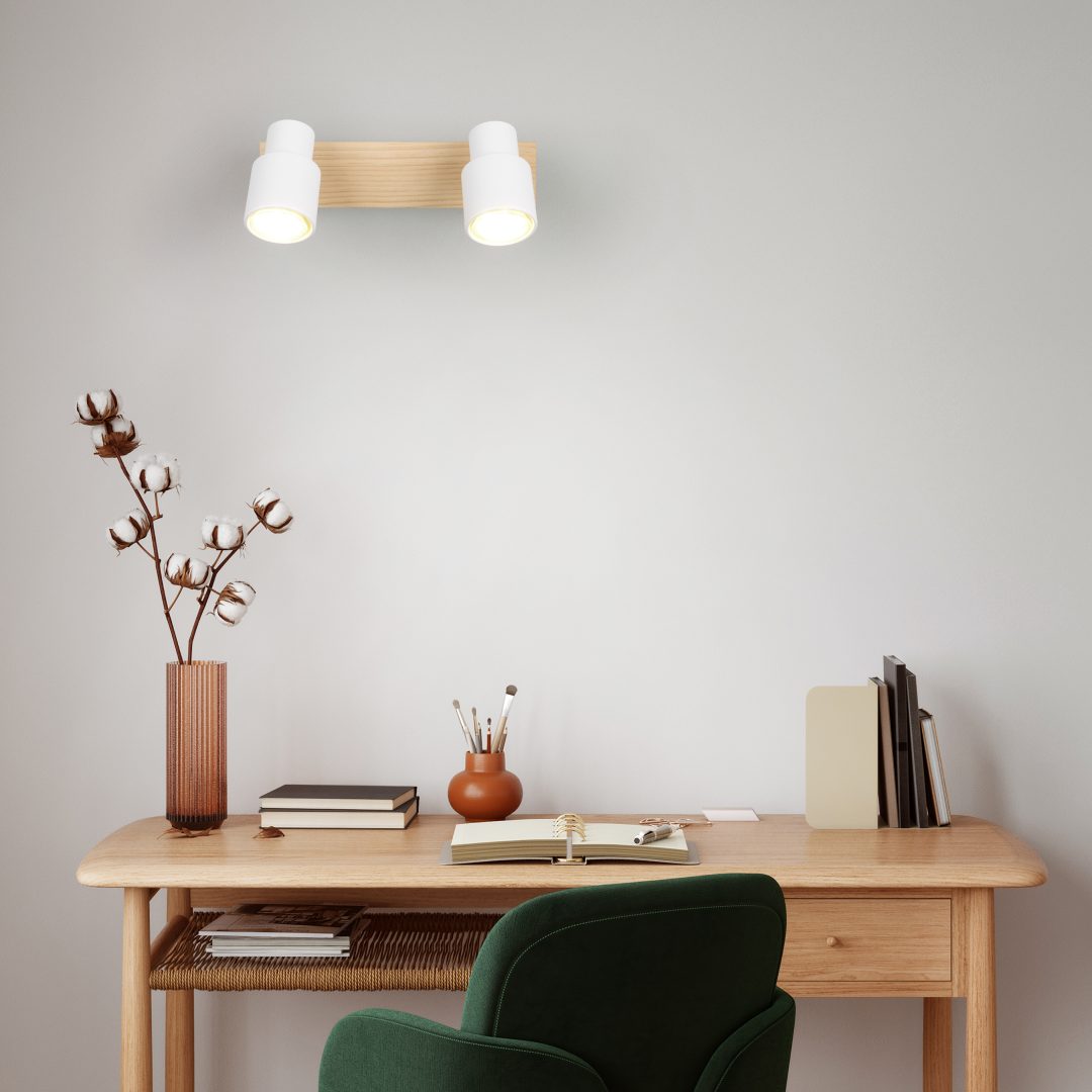 Spotlamp Deennang Mat Wit - Afbeelding 5
