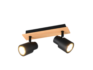Spotlamp Foondu Mat Zwart