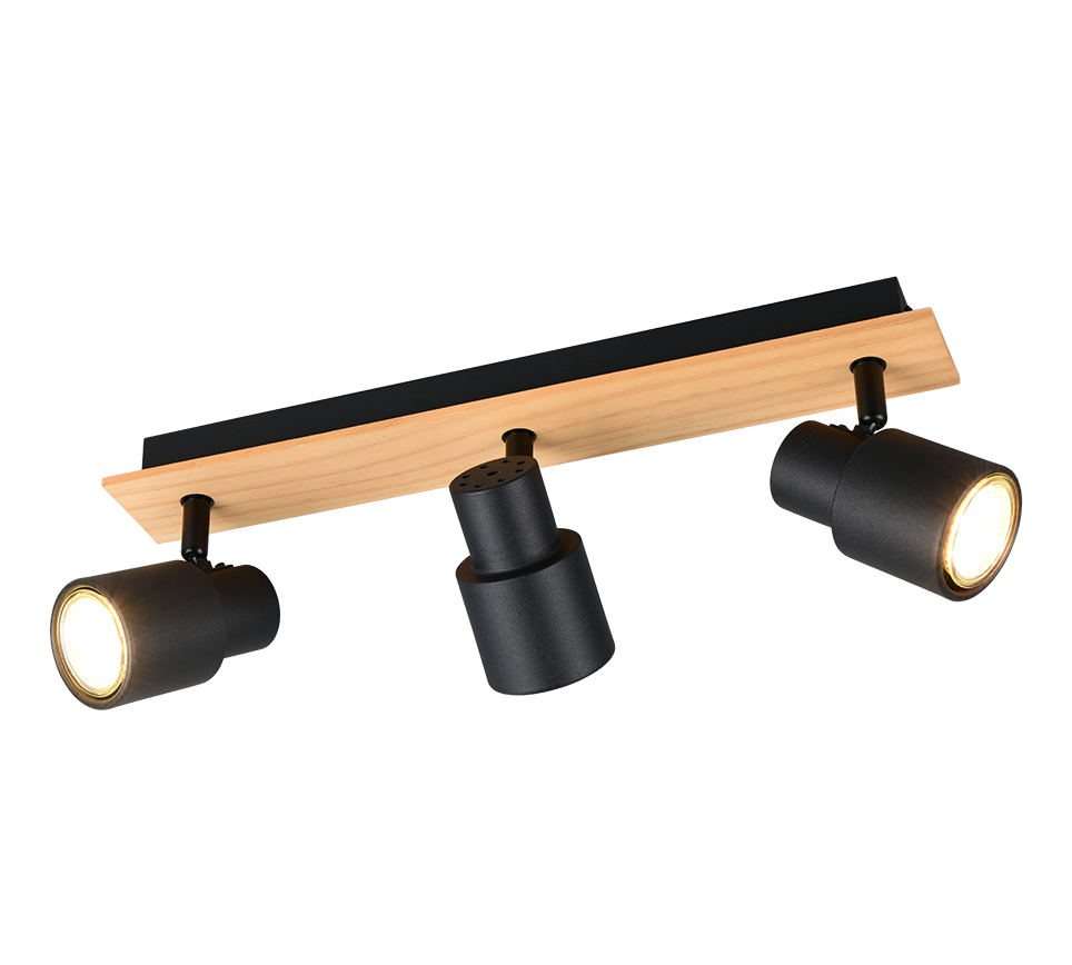 Spotlamp Timane Mat Zwart