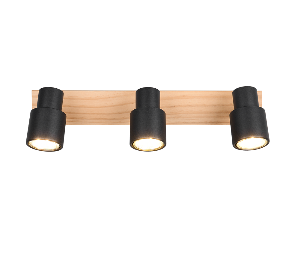 Spotlamp Timane Mat Zwart - Afbeelding 2