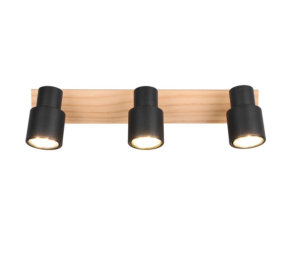 Spotlamp Timane Mat Zwart - Afbeelding 2