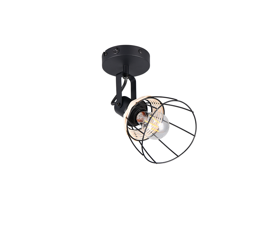 Spot Preelvir Mat Zwart Ø14 cm - Afbeelding 5