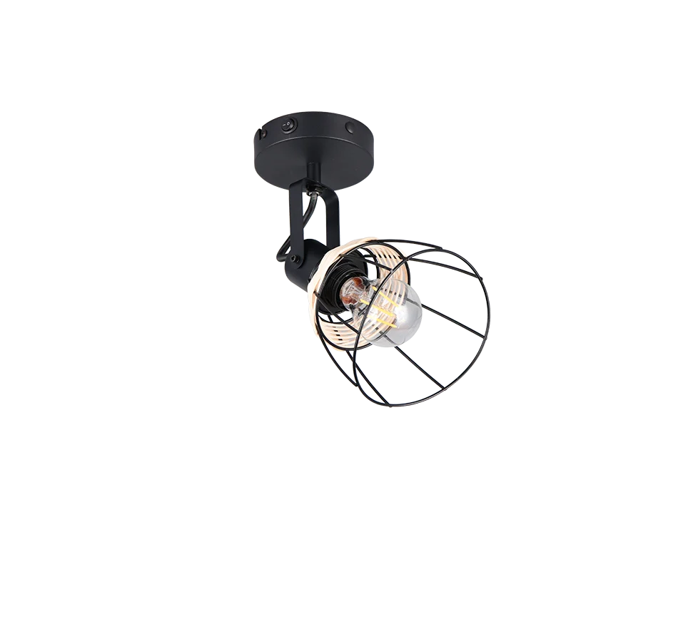Spot Preelvir Mat Zwart Ø14 cm - Afbeelding 5