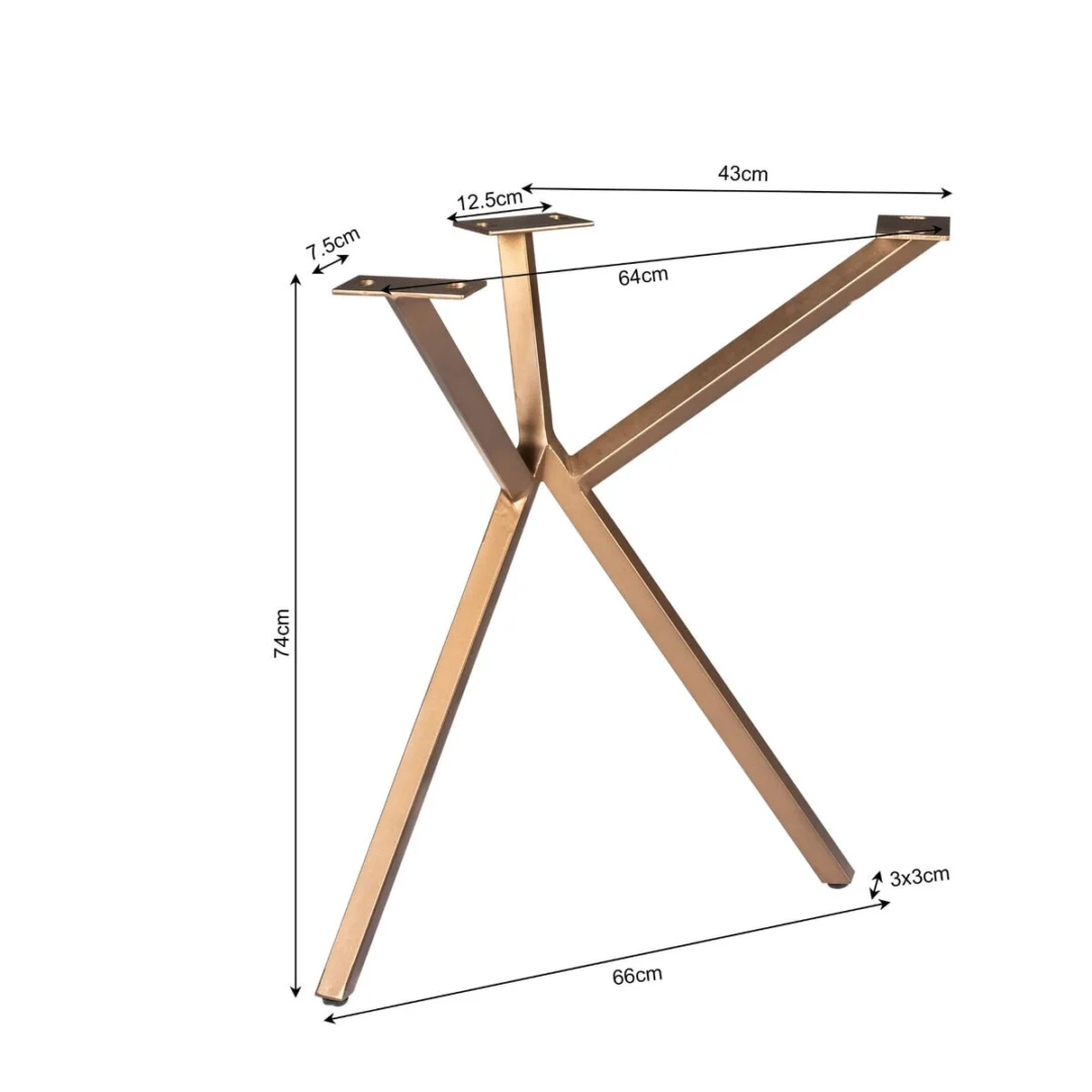 Tafelblad Greeski Metaal 71 cm - Afbeelding 4