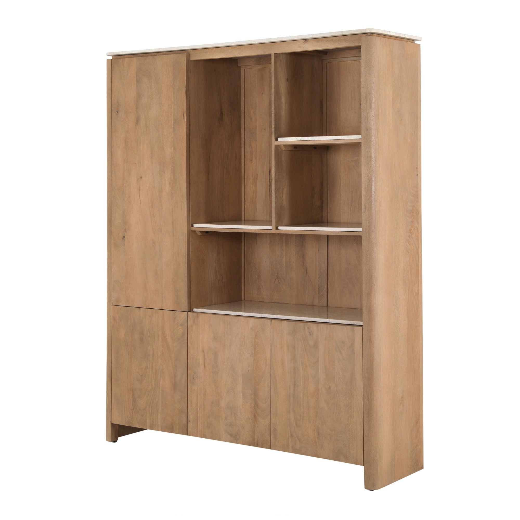 Vakkenkast Hadoro Beige 160 cm - Afbeelding 3